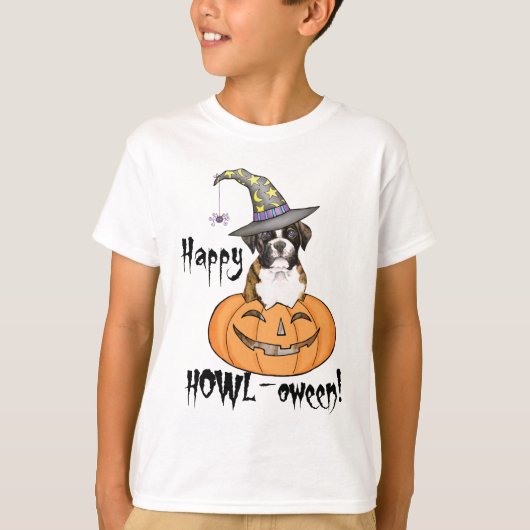 Boxer Halloween T-Shirt (Voorkant)