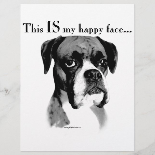 Boxer Happy Face (Voorkant)
