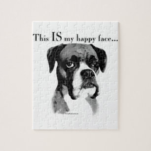 Boxer Happy Face Legpuzzel