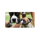 Boxer - Helikopter mam Etiket (Voorkant)