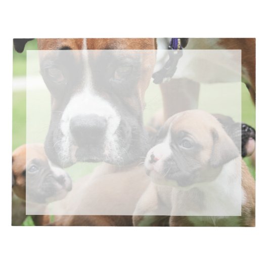 Boxer - Helikopter mam Notitieblok (Voorkant)