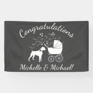 Boxer Hond Baby shower Puppy Spandoek