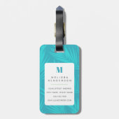 Boxer Hond Bagage Labels (Achterkant verticaal)