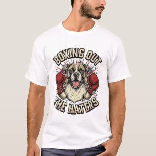 Boxer Hond Bokst Uit De Haters Funny T-Shirt Desi
