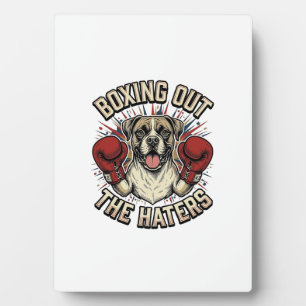 Boxer Hond Bokst Uit De Haters Grappige T-Shirt De Fotoplaat