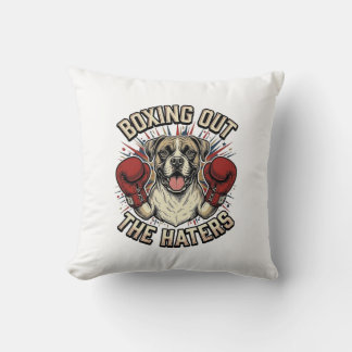 Boxer Hond Bokst Uit De Haters Grappige T-Shirt De Kussen