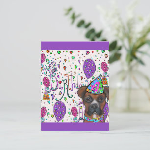 Boxer Hond Briefkaart