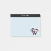 Boxer-hond gepersonaliseerd artikel post-it® notes (Voorkant)