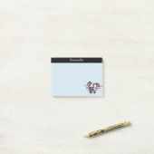 Boxer-hond gepersonaliseerd artikel post-it® notes (Op bureau)