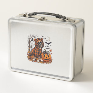 Boxer Hond Geruite Hoodie Halloween Pompoen Vleerm