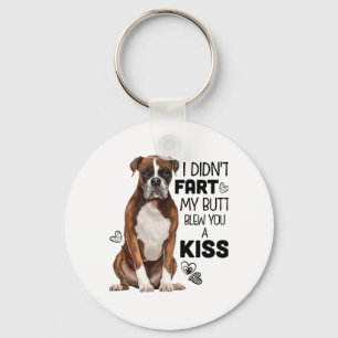 Boxer Hond geschenken Sleutelhanger