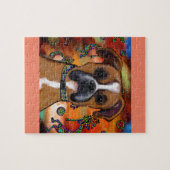 Boxer Hond Legpuzzel (Horizontaal)
