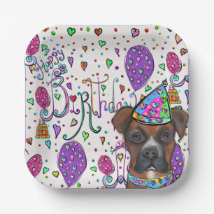 Boxer Hond Papieren Bordje