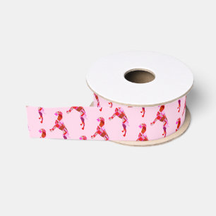 Boxer hond Patroon Grosgrain Lint
