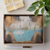 Boxer Hond Portret Digitale Olieverf Decoupage Tissuepapier (Geschenk)