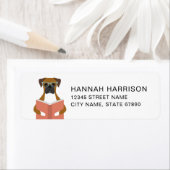 Boxer Hond Retour Adres Labels (Insitu)