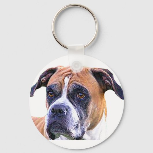 Boxer-hond Sleutelhanger (Voorkant)