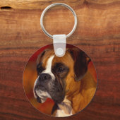 Boxer-hond Sleutelhanger (Voorkant)
