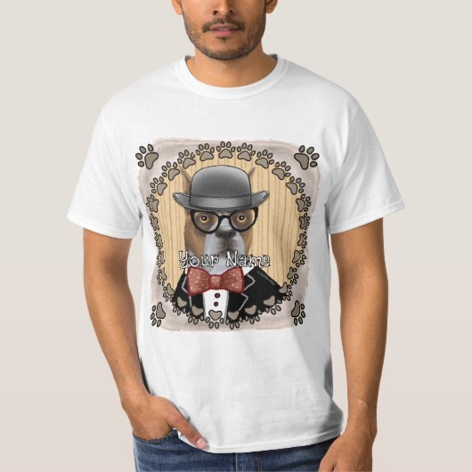 Boxer Hond T-shirt (Voorkant)