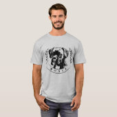 Boxer-hond T-shirt (Voorkant volledig)