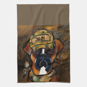 Boxer Hond Theedoek