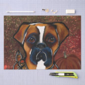 Boxer Hond Tissuepapier (Craft)