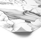 Boxer hond volwassen kleuring poster (Hoek)