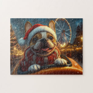 Boxer Honden Achtbaan Kerstmis Legpuzzel