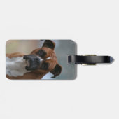 Boxer-hondenpit/Bagagelabel Bagagelabel (Achterkant horizontaal)