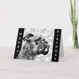Boxer Hondenprofiel Kaart