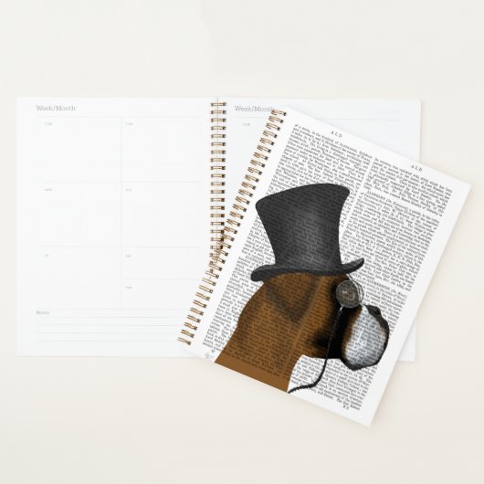 Boxer, Hound officiel et Casquette (Devant avec enveloppe)