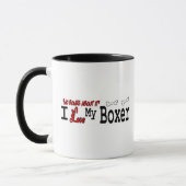 Boxer (I Love) Mug (Gauche)