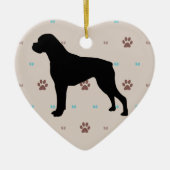 Boxer Keramisch Ornament (Voorkant)