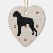 Boxer Keramisch Ornament (Links)