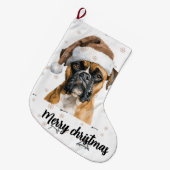 Boxer kerst grote kerstsok (Voorkant (Hangend))