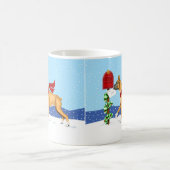Boxer-kerstpost Koffiemok (Center)