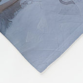 Boxer laat het sneeuwen Kerstmis Fleece Deken (Hoek)