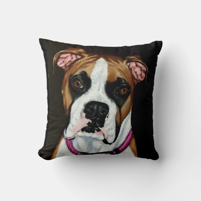 Boxer Liefde Kussen (Voorkant)