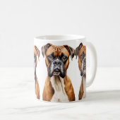 Boxer liefhebbers koffie mok (Voorkant rechts)
