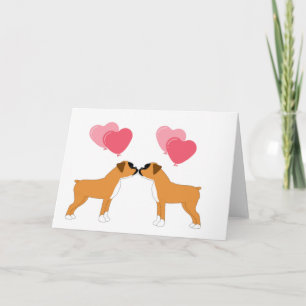Boxer Love Card Kaart