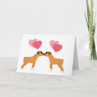 Boxer Love Card Kaart