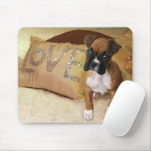 Boxer Love mousepad Muismat (Met muis)