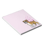 Boxer Love Notitieblok (Schuin)
