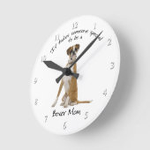 Boxer Ma Clock Ronde Klok (Hoek)