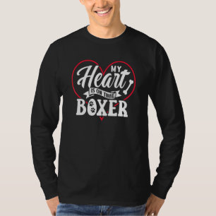 Boxer Ma Paw Heart T-shirt