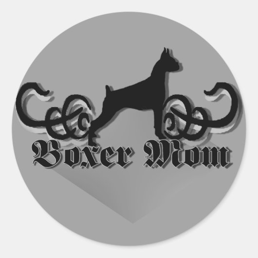Boxer mam sticker (Voorkant)
