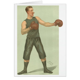 Boxer met Long Green Trunks