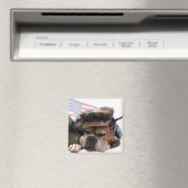 Boxer militaire Aimant chien (In Situ (Lave-vaisselle))