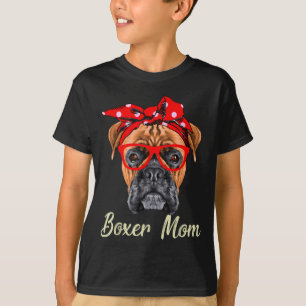 Boxer Moeder Honden Moederdag Hondenliefhebbers Ca T-shirt