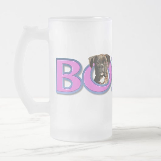 Boxer-Mok Matglas Bierpul (Links)